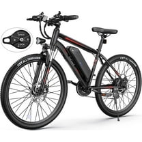 TotGuard Electric Bike for Adults 27.5" E-Bike with 500W Motor, Electric Mountain Bike with 48V 10Ah Battery, Lockable Suspension Fork, Shimano 21 Speed Gears UL2849
