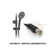 thumbnail image 3 of BESy Matte Black Shower Hose Extra Long PVC Hose For Handheld Shower Head Flexible Hand Held Shower Hose Replacement RV Shower Hose For Bathing Toilet, 3 of 5