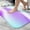 White-1121, variant on Ultra Soft Absorbent Bath Mat 20x31.5 Inch Fluid Smoke Aurora Art Style, Aurora Print