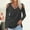 Black, variant on Black and Friday Clothing Sales Idoravan Long Sleeve Shirts for Women Winter Women's Solid Off Shoulder Fashion Long Sleeve Top Pink S