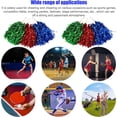 thumbnail image 5 of 6 Piezas Pompones de Porristas Pompones de Porristas de Colores Multicolores con Mango para Partidos Deportivos, Actuaciones Escénicas, Fiestas Navideñas Sincero Electrónica, 5 of 5