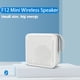 thumbnail image 4 of Teissuly Clearance Portable Speaker Bluetooth Speaker Bluetooth 5.0 Also TFCard Special Holiday Gift(White, ) Teissuly WER2023081600127, 4 of 9