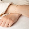 thumbnail image 2 of 14K Yellow Gold Button Link Bracelet 7", 2 of 4