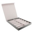 thumbnail image 1 of Caja Para Múltiples Gafas, Coleccionista De Gafas Con 12 Ranuras, Caja De Almacenamiento Versátil Para Gafas De Sol, Expositor De Gafas Con Tapa Para Relojes, 1 of 7
