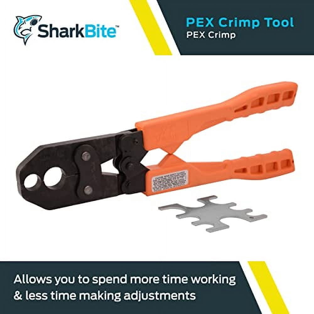 Shark Bite 23251 1/2", 3/4" PEX Combo Crimp Tool