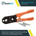 thumbnail image 2 of Shark Bite 23251 1/2", 3/4" PEX Combo Crimp Tool, 2 of 5