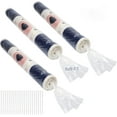 thumbnail image 1 of duomi-3 Pcs Large Plastic Rug Storage Bag, Fits Rug up to 6'x 9' Clear Carpet Bag Moving Bag with 100 Pcs Zip Tie Protects Rolled Rugs Perfect for Storage, Moving, Packing and Shipping, 1 of 4