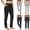 Black, variant on Womens Black Leggings Relaxed Fit Lift 7/8 Length Tummy Control Yoga Pants for Workout Gym Black Leggings Plus Size