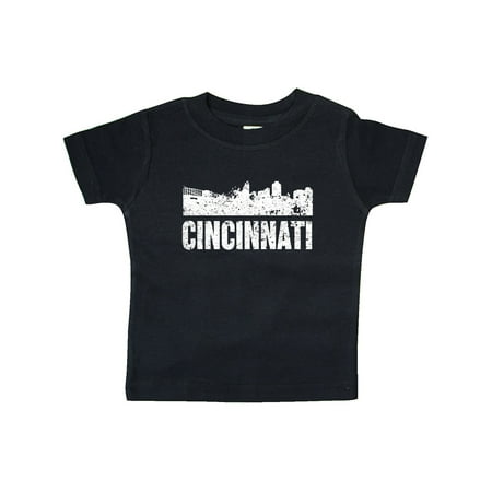 

Inktastic Cincinatti Skyline Grunge Gift Baby Boy or Baby Girl T-Shirt