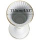 thumbnail image 4 of Centro de mesa blanco decorativo 2 piezas Florero de metal, Florero de centro de mesa de boda para decoración de fiesta de cumpleaños, Arreglos de flores artificiales 31.9cm Alto Ormromra LHH-0761, 4 of 5