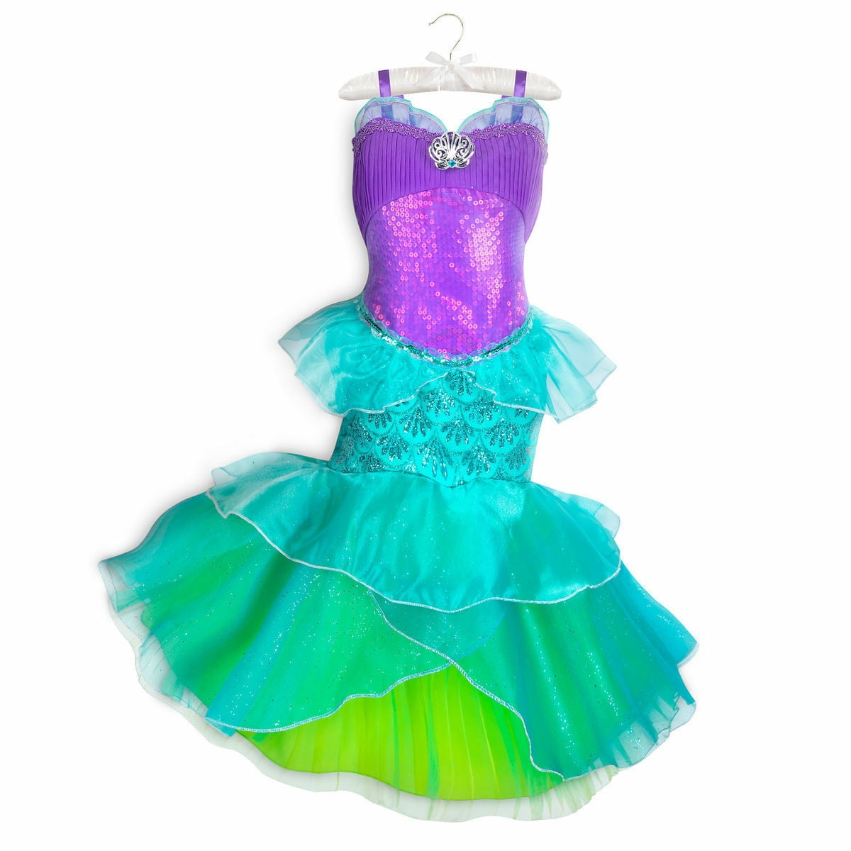Disney Store Princess Little Mermaid Ariel Dress Girl Size 5/6