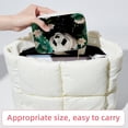 thumbnail image 6 of Panda Velvet Travel Organizer with Removable Compartment - Portable Jewelry Necklace Organizer Box - Gift, 6 of 7