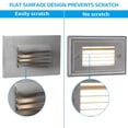thumbnail image 5 of LEONLITE 3W Surface Mount Low Voltage LED Step Lights, 3000K Warm White, Pack of 6, 5 of 7
