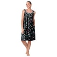 thumbnail image 2 of Aria Women's Sleeveless 100% Cotton Nightgown, Sizes XS-5X, 2 of 6