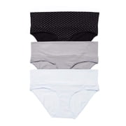 Motherhood Maternity Maternity Fold Over Panties (3 Pack)