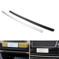 thumbnail image 3 of Car Front Bumper Center Molding Strip Trim Decoration For Land-Rover For Range-Rover 2018-2022 Silver/Glossy Black, 3 of 7