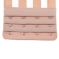 thumbnail image 3 of Paquete de 5 extensores de sujetador con 4 ganchos para mujer, sujetador elástico Color de piel, 3 of 8