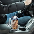 thumbnail image 7 of Gingerbread House Cookies Trees 40 oz Tumbler with Handle Insulated&nbsp;Travel Mug&nbsp;Lid Straw Leak Proof Steel Vacuum Water Bottles Glasses Fits in Car Cup Holder, 7 of 7