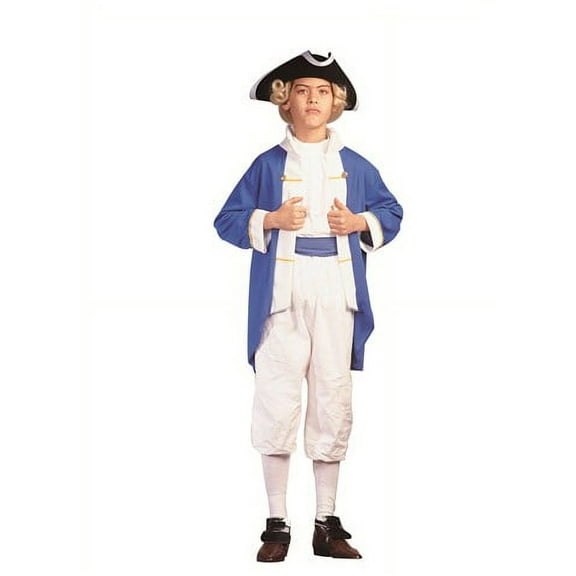 RG Costumes 90133 Colonial Blue Captain LR CHD