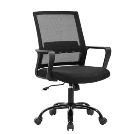 rolling computer chair executive lumbar product