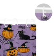thumbnail image 5 of Yayeee Shower Curtain with Hooks 72"x72" Waterproof Fabric Bathroom Hanging Decor, Halloween Pumpkin, 5 of 5