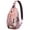 Pink-4, variant on Rustic Home Decor Inspired Shoulder Backpack Lightweight Sling Bag for Women Artistic & Comfortable