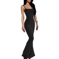 thumbnail image 1 of ORUYROP Robe Maxi Moulante pour Femmes Aguichant à Bretelles Spaghetti Sans Manches Moulante Longue 2023, 1 of 7