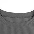 thumbnail image 4 of LYXSSBYX Womens Long Sleeve Dress Hot Sale Clearance Women's Long Sleeves Causal Loose Round-Neck Tuinc Leopard Tops Sweater Dress, 4 of 7