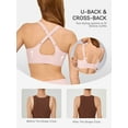 thumbnail image 4 of LUCKMEEY Wireless Bras for Women Seamless Full Coverage Push up Everyday Bra Plus Size, 4 of 7