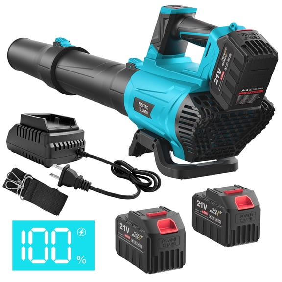 Catgood 6AH Cordless Leaf Blower, 5 Speed Burshless Leaf Blower with Trubo Mode , 650CFM Handheld Leaf Blower, Lightweight, for Lawn, Patio, Yard and Dust Cleaning
