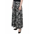 thumbnail image 2 of NY Collection Women's Plus Size Maxi Skirt With Sash Waist Tie, 2 of 4