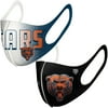 Fanatics Branded Chicago Bears Adult Bonded Face Covering 2-Pack