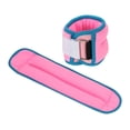 thumbnail image 1 of Uxcell Poids de Cheville Sangles de Poids de Jambe Réglables 1 Lb Ensembles de Poids de Cheville Rose, 1 of 7