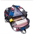 thumbnail image 5 of Mochila infantil unisex con interfaz USB, fabricada en tela Oxford, impermeable y resistente al desgaste (blanca)., 5 of 5