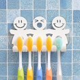 thumbnail image 1 of Soporte para cepillo de dientes BRILLAR Oso de fresa Decoración de hogar Pared Baño, 1 of 5