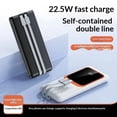 thumbnail image 2 of Power Bank 10000 Mah 2 En 1 De 22.5 W Con Cables Tipo C & Lightning, 2 of 5