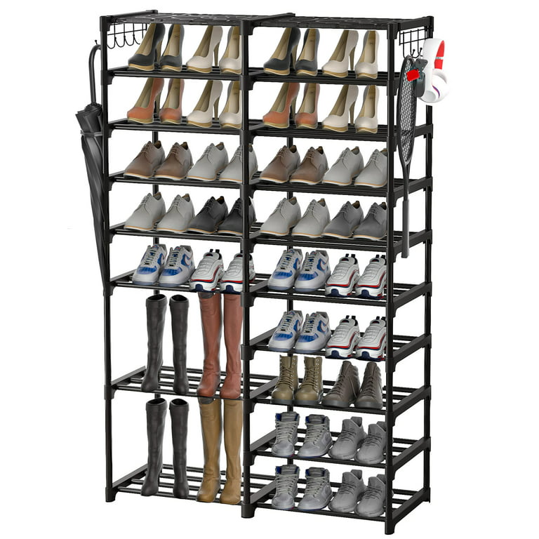 Shoe Rack Organizer,32-40 Pairs Shoe Storage Shelf,9 Tiers Shoe