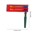 thumbnail image 4 of SHISUYAN Traditional Ratchet Wooden Percussion Instrument Cheering Noise Maker Party Favor, 4 of 8