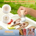 thumbnail image 2 of Fusion 4Pcs Condiment Squeeze Bottles for Sauces, Leakproof Salad Dressing Container to Go,Condiment Containers Dispenser for Ketchup Hot Sauce Lunch Travel, 2 of 7