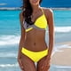 thumbnail image 2 of Gibobby Conjunto de Bikini Sujetador para mujer Ropa de playa Traje de baño Acolchado Traje de baño Traje de baño Push-up Bikini Trajes de baño Tankinis (Gris,M), 2 of 4