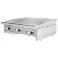 thumbnail image 1 of Turbo Air TAMG-36 36" Gas Griddle w/ Manual Controls - 3/4" Steel Plate, Convertible, 1 of 1
