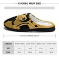 thumbnail image 2 of Mens Cozy Slippers Bendy And The Ink Machine Warm Soft Plush Slipper Slip-on House Shoes for Home Indoor Outdoor, 2 of 7