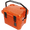 Ember Orange, variant on Cubix Outdoors 10 QT QuadraX Portable Insulated Hard Cooler - Fits 8 Cans - Zesty Orange