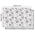 thumbnail image 6 of White Cow Milk Cow Pattern Summer Placemats Table Placemats Set Of 4-Linen Kitchen Washable Placemats Table Mats 11.8"x17.7" Non-Slip Heat Resistant, 6 of 6
