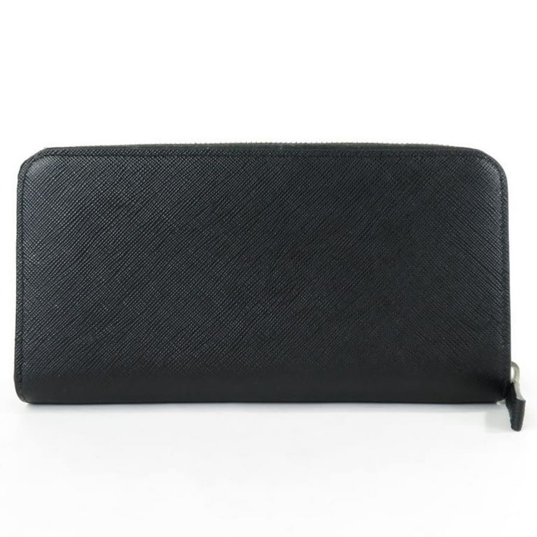 Prada small top zip wallet