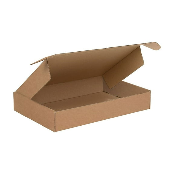 Box Partners Deluxe Literature Mailers 15 1/8" x 11 1/8" x 2" Kraft 50/Bundle MFL15112K