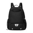 thumbnail image 2 of FVDPWYE Drawstring Basketball Backpack Basketball Carry Bag Organizer Sackpack with Shoe Black, 2 of 9