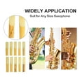 thumbnail image 3 of Saxophone Eb Clarinet Reeds, 10Pcs Saxophone Eb Clarinet Reeds Strength 2 Robust Professional Sax Eb Clarinet Reed Set, 3 of 8