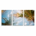 thumbnail image 2 of Idea4wall 3 Piece Tropical Canvas Wall Art Palm Tree Canvas Prints Modern Home Wall Decor, 24"x36", 2 of 5