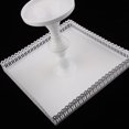 thumbnail image 3 of 1 Und Estante Soporte De Pastel Muffins Placa De Exhibición De Torta De Fondant - Blanco S Sunnimix Soporte blanco de la torta, 3 of 8